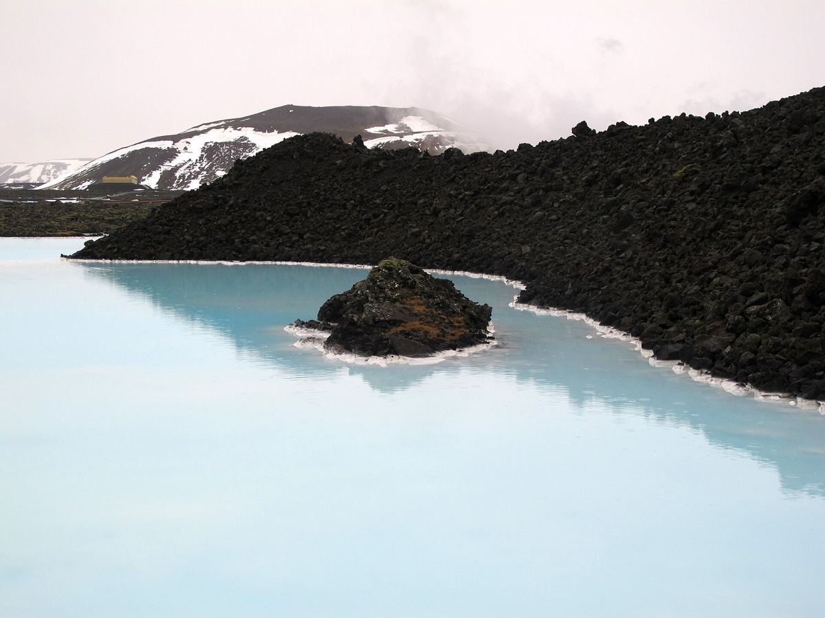Geothermal water, winter